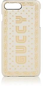 Gucci Guccy Moon" Leather iPhone® 7/8 Case - White