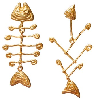 tory burch fish earrings