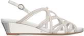 Thumbnail for your product : Bandolino Galtelli Embellished Slingback Wedge Sandals