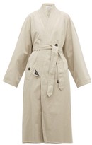 Thumbnail for your product : Balenciaga Judo Cotton-gabardine Trench Coat - Beige