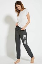 Thumbnail for your product : Forever 21 Fleece Awesome Graphic PJ Pants