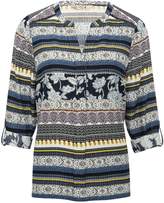 Thumbnail for your product : M&Co Floral stripe blouse