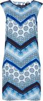 Thumbnail for your product : Wallis Blue Embellished Printed Shift Dress