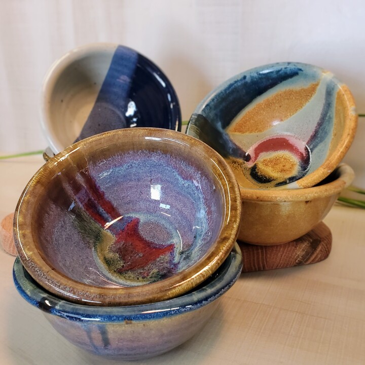 Ayers Pottery Lil' Bowls Handmade Ceramic Dip Bowl - Set Of Two