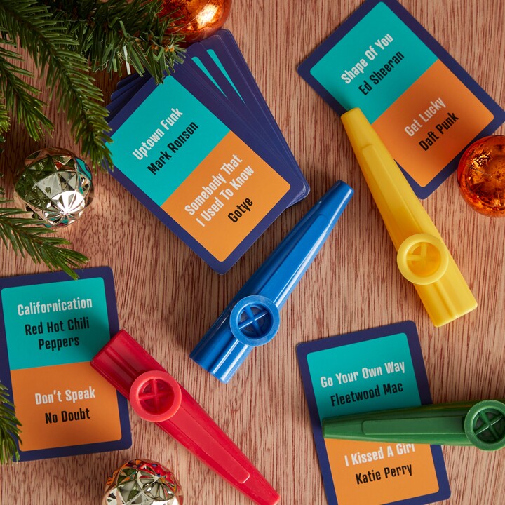 Dunelm Play That Tune Kazoo Game Blue/Yellow/Red ShopStyle
