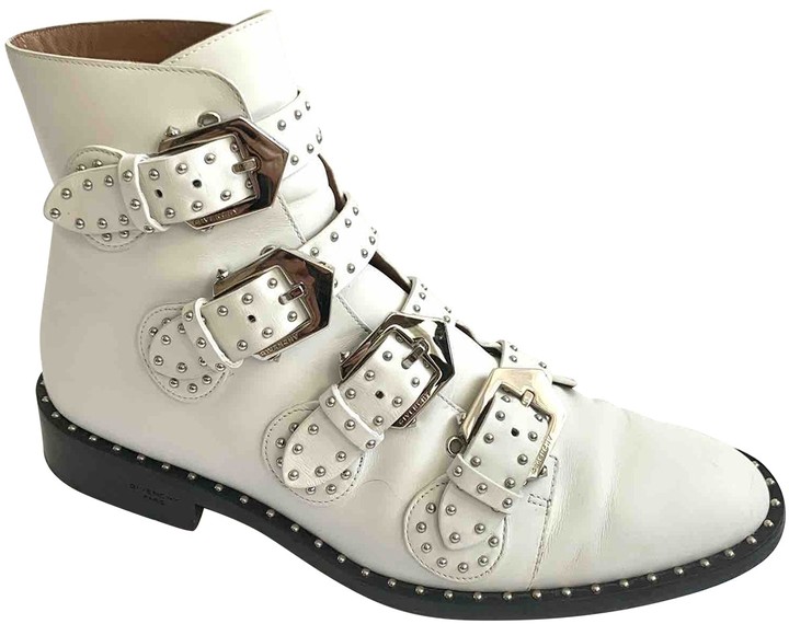 givenchy white boots