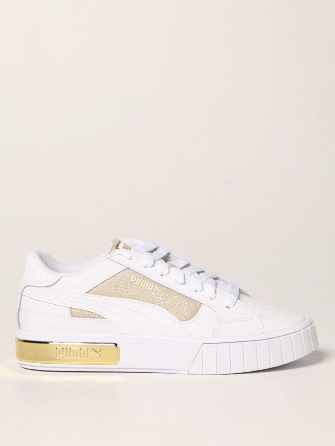 Puma Cali Star Xmas sneakers in leather - ShopStyle
