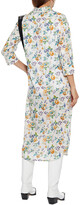 Thumbnail for your product : R 13 Cowboy Floral-print Cotton-poplin Midi Shirt Dress