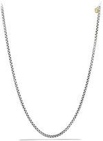 Thumbnail for your product : David Yurman Medium Box Chain with Gold
