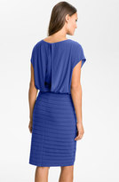 Thumbnail for your product : Adrianna Papell Pleated Jersey Blouson Dress