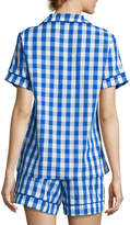 Thumbnail for your product : BedHead Gingham Shorty Pajama Set, Navy, Plus Size