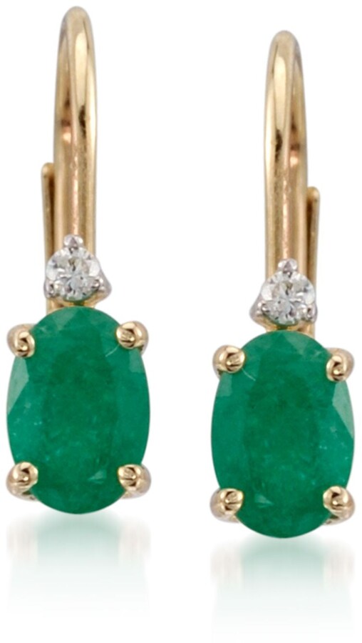 ross simons emerald earrings
