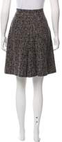 Thumbnail for your product : Chanel Pleated Bouclé Skirt