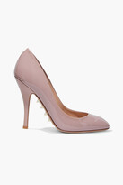 Thumbnail for your product : Valentino Valentino - Rockstud patent-leather pumps - Pink - EU 37.5