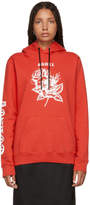 Thumbnail for your product : Marcelo Burlon County of Milan Red Skull Tattoo Hoodie