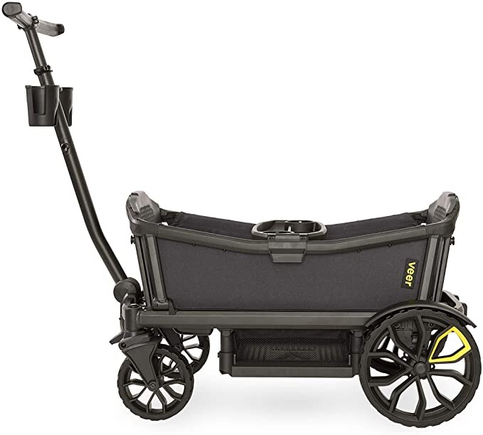 Veer Cruiser | Next Generation Premium Stroller Wagon Crossover | The Feel and Safety of a Premium Stroller Combined with The Fun of a Lightweight, Rugged Wagon