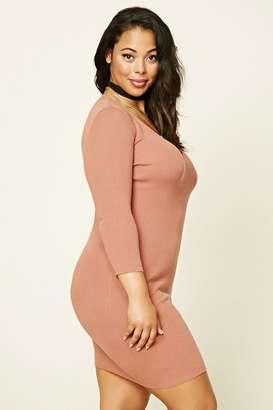 Forever 21 FOREVER 21+ Plus Size Bodycon Dress