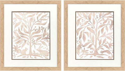 Gracie Oaks Woodland Animals S/2