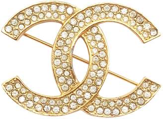 Chanel Vintage Gold Metal Pins & brooches