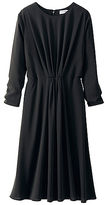 Thumbnail for your product : Uniqlo WOMEN Ines Gathered 3/4 Sleeve Dress