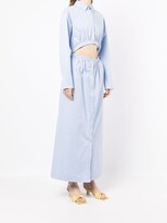 Thumbnail for your product : Sir. Ilkin cut-out shirt dress