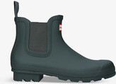 Thumbnail for your product : Hunter Original logo-print rubber Chelsea boots