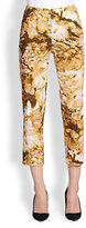Thumbnail for your product : Piazza Sempione Audrey Stretch-Cotton Pants