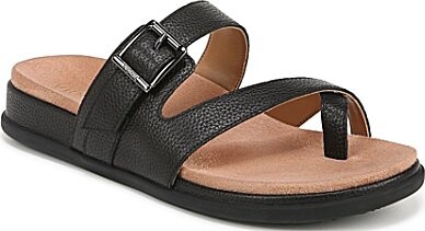 Vionic Carmela Leather Strappy Sandals