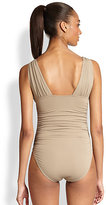 Thumbnail for your product : Carmen Marc Valvo One-Piece Mediterranean Solids Swimsuit