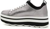 Thumbnail for your product : Prada Linea Rossa Calfskin Sneakers