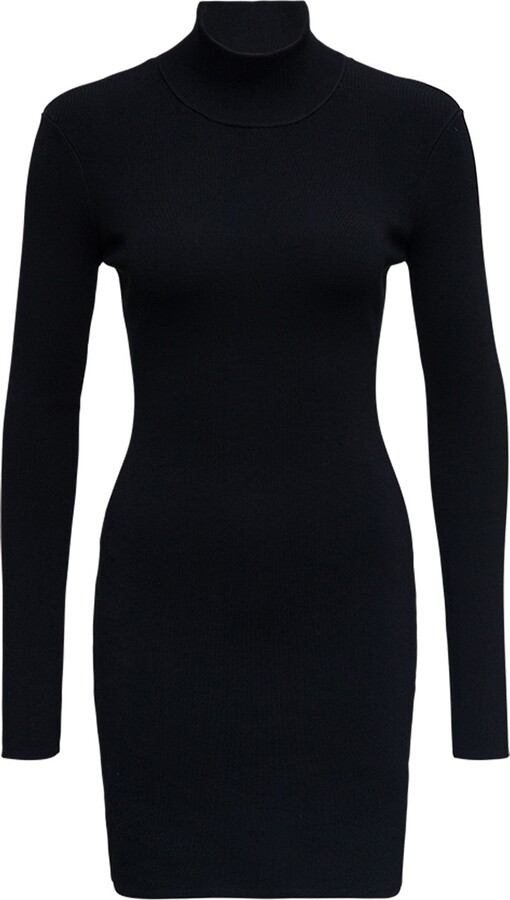 Black Long Sleeve Tight Dress | Shop ...