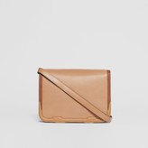 Thumbnail for your product : Burberry Medium Applique Leather TB Bag