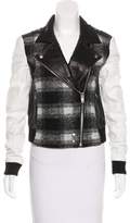 Thumbnail for your product : Paige Denim Wool Biker Jacket w/ Tags
