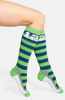 Thumbnail for your product : FiveLo 'Hawks 12' Stripe Knee High Socks