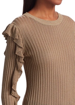 Joie Beza Shimmer Knit Sweater