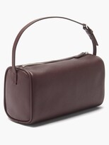 Thumbnail for your product : The Row 90s Small Grained-leather Shoulder Bag - Burgundy