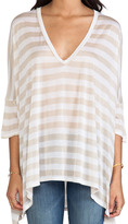 Thumbnail for your product : Enza Costa Oversize V Tee