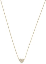 Thumbnail for your product : Michael Kors Pave Heart Necklace, 16"