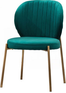 Upholstered Velvet Upholstery Dining ChairSet of 2