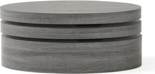 George Oliver Coffee Table Modernesque Rotating -Matte Black