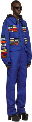 Hood by Air Blue Boiler 'Veteran' Jumpsuit