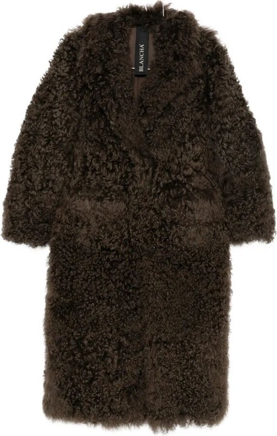 Blancha Tigrados Shearling Coat