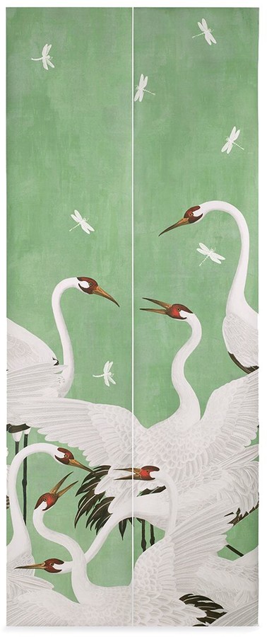 Gucci Heron-print wallpaper (set of 2 panels) - ShopStyle Men's Fashion