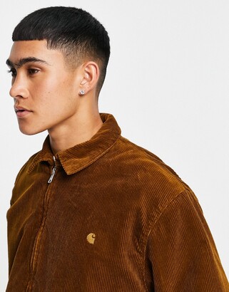 Carhartt Work In Progress madison cord jacket in brown - ShopStyle