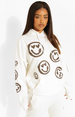 Oversized heart sweatshirt Clearance