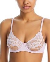 Thumbnail for your product : Le Mystere Lace Allure Unlined Underwire Demi Bra