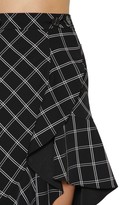 Thumbnail for your product : Self-Portrait Ruffled Printed Crepe Midi Skirt