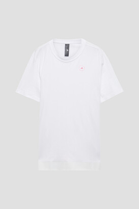 adidas by Stella McCartney Printed Organic Cotton-jersey T-shirt