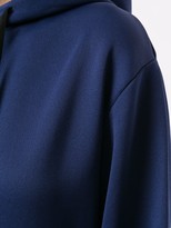 Thumbnail for your product : Unravel Project Pintuck-Detail Hoodie Dress