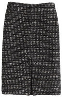 Thumbnail for your product : J.Crew Black tweed skirt